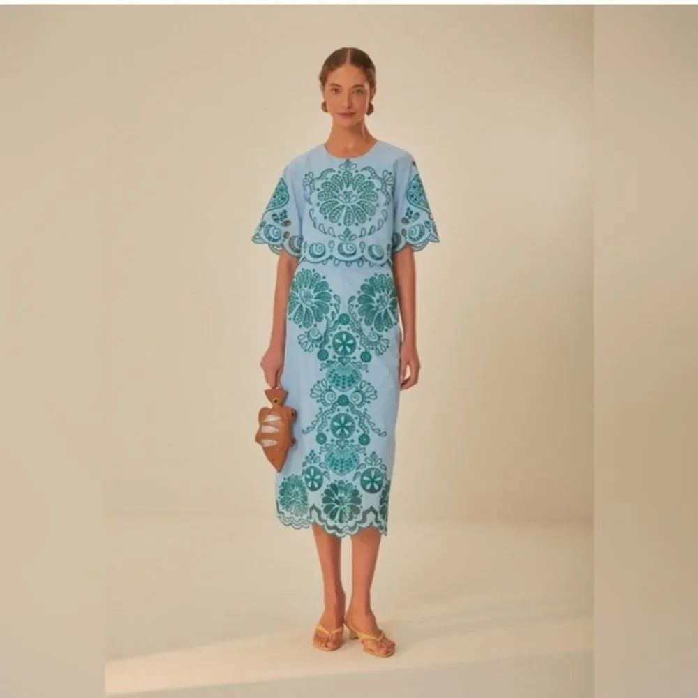 Farm Rio Richelieu Top and Skirt Set